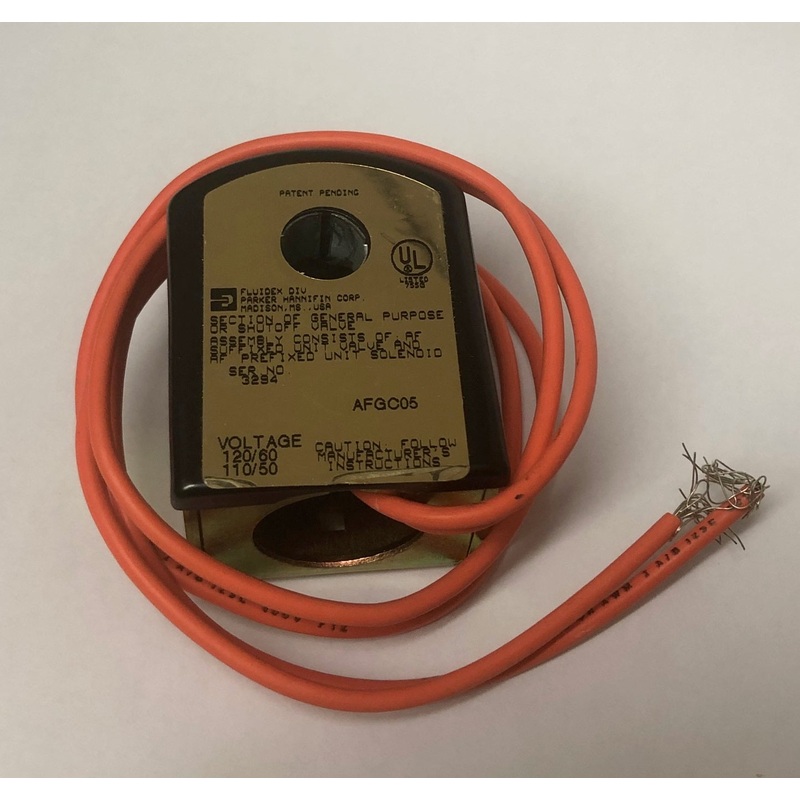 Parker Fluidex Gold Ring AFGC05 – 110V Solenoid Coil Lucifer
