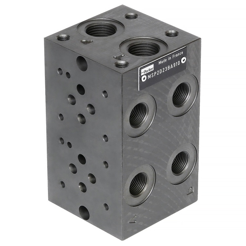 Parker MSP3D23BA910 Multi-Station NG06 CETOP 03 Manifold Series MSP Body