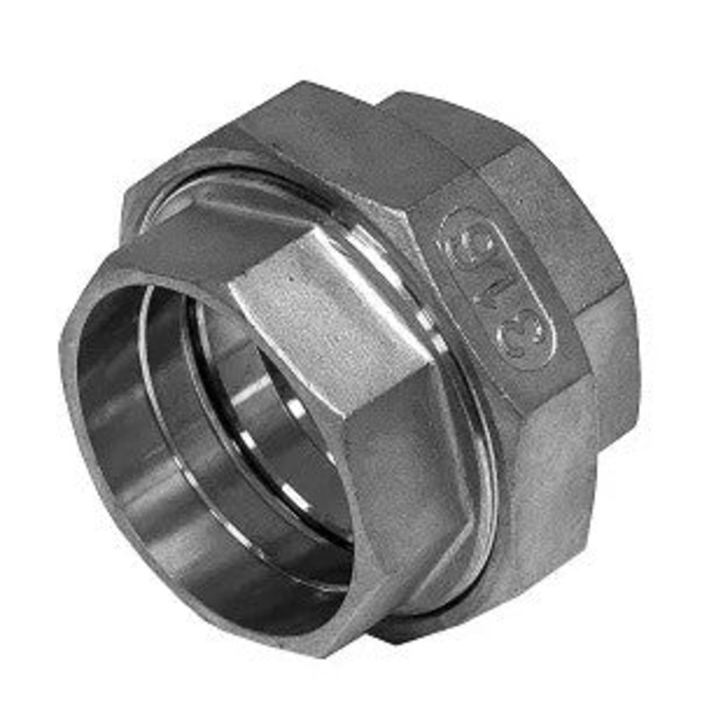 Socket Weld Female Cone Seat Union 150LB 316 Stainless Steel Pipe Fitting