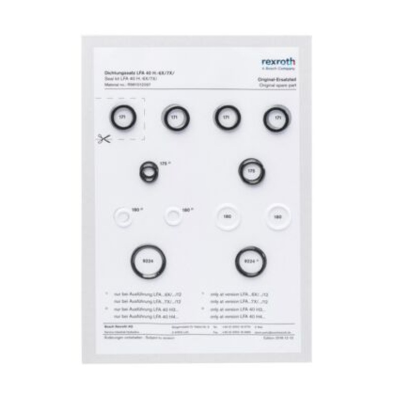 Bosch Rexroth R900357580 Seal Kit