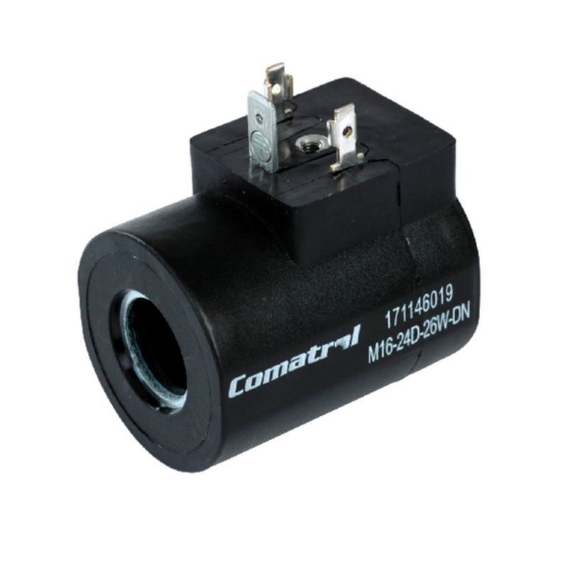 Danfoss Comatrol 171146019 – M16-24D-26W-DN – 24V DC Solenoid Coil 16mm ID