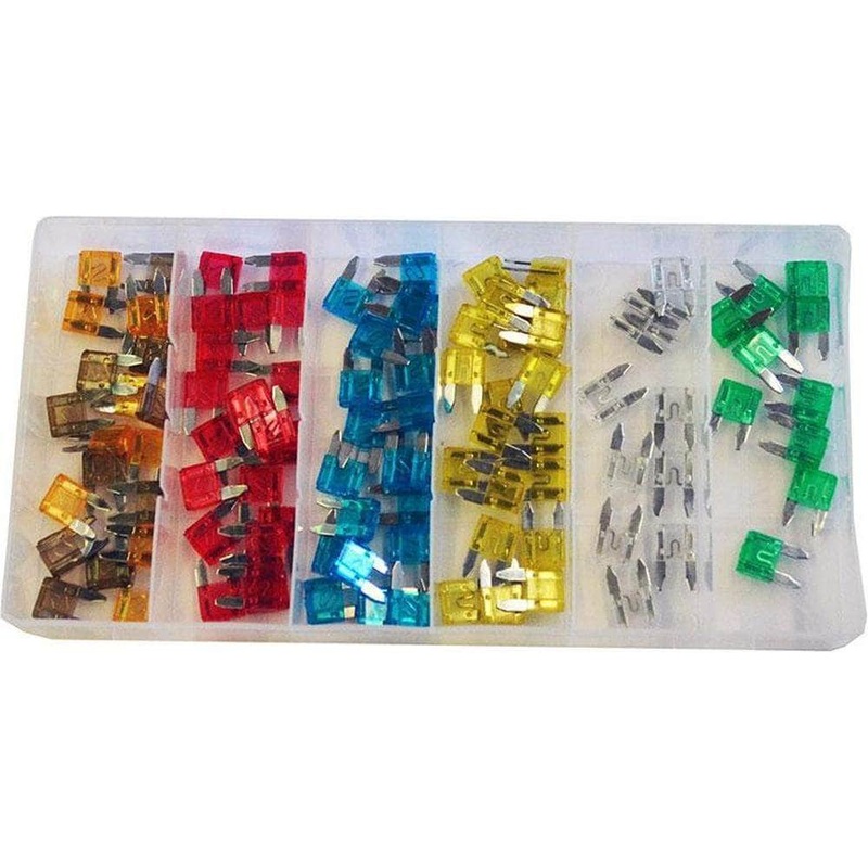 Grip 16022 100 Piece Mini Auto Fuse Set
