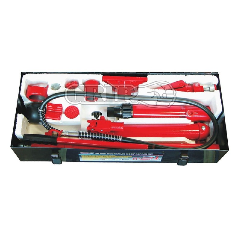 Grip 19065 10000kg (10T) Hydraulic Auto Panel & Frame Repair Porta Power Kit