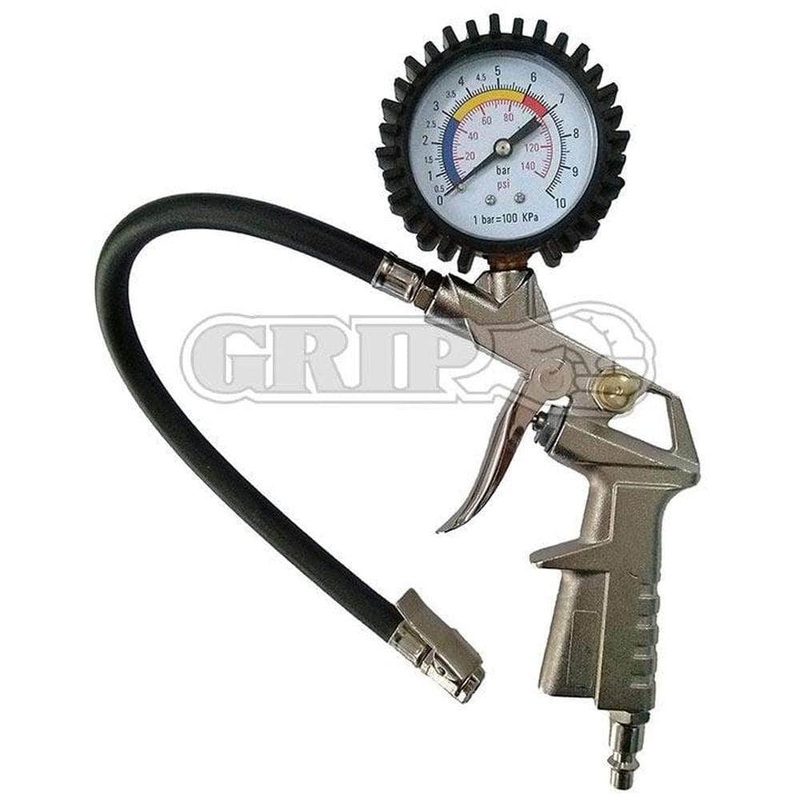 Metaltech 10880 Tyre Inflator with Dial