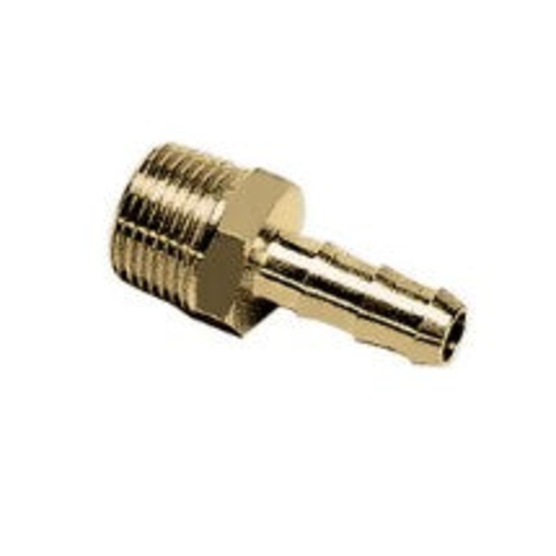 Parker Legris 0123 16 21 Tailpiece Adaptor 1/2 BSPT Male x 16mm Hose Tail Brass