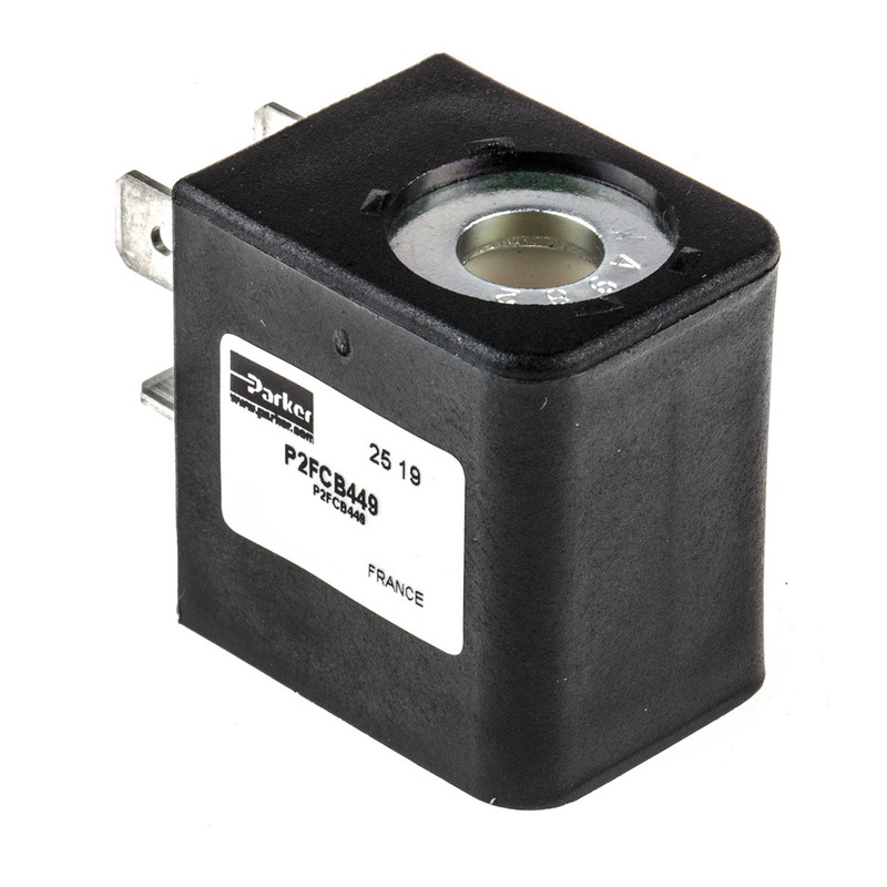 Parker Viking Lite P2FCB449 – 24V DC Solenoid Coil P2L Series