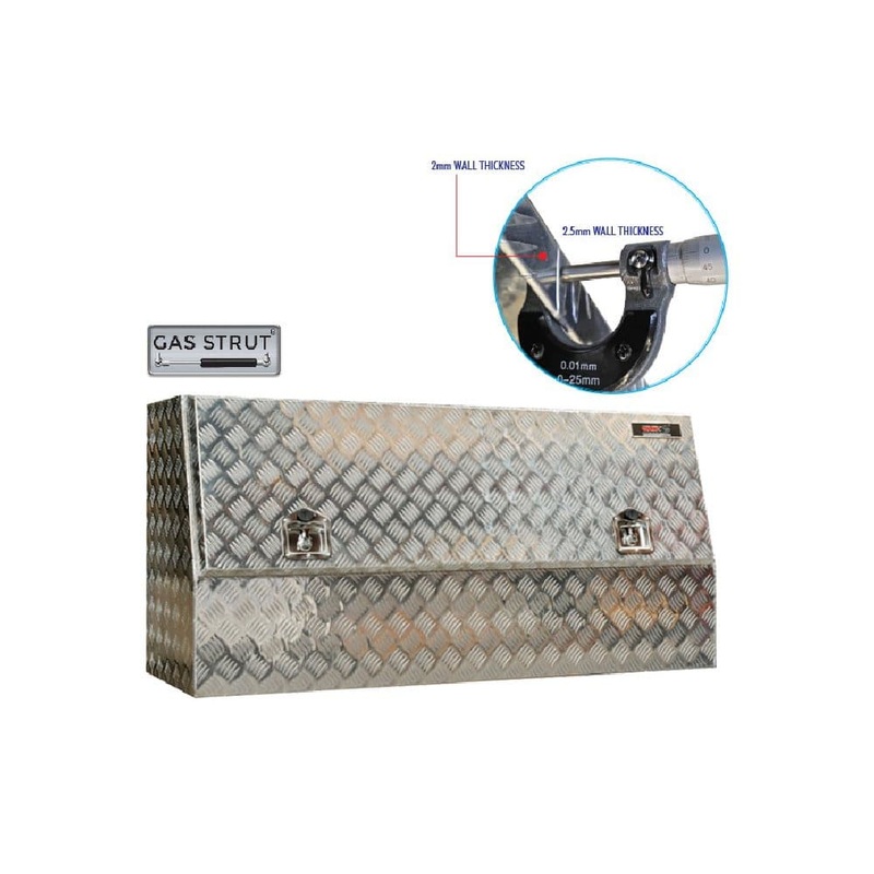 Grip 29350 1450mm x 500mm x 700mm 1T Aluminium Site Tool Box