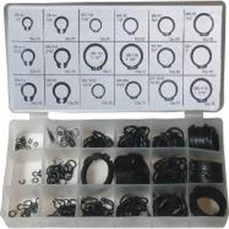 Grip 43095 300 Piece Snap Ring Assortment Set