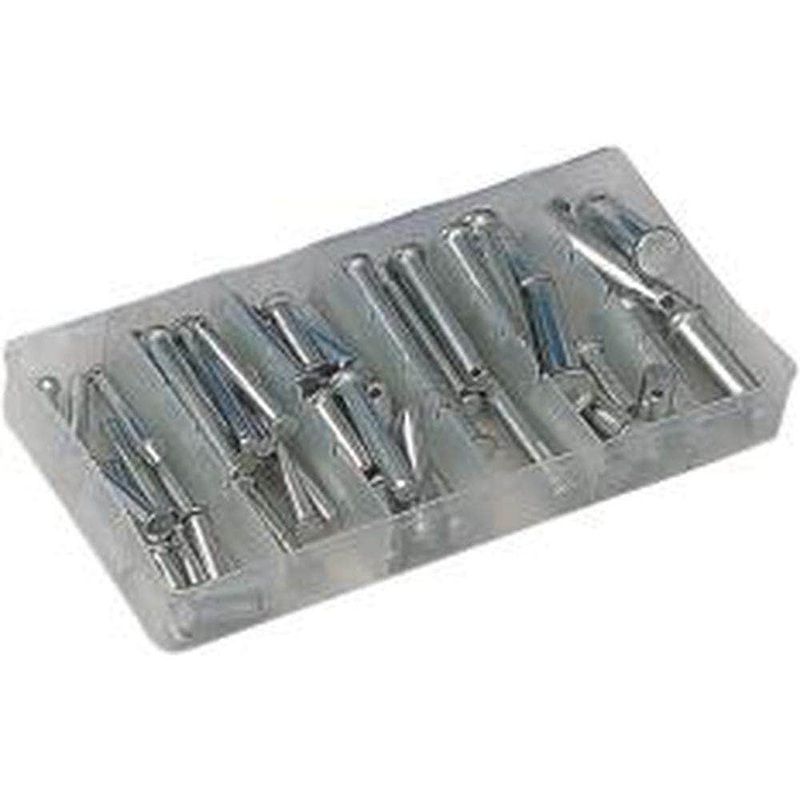Grip 43120 2.5-4mm Carbon Steel Zinc Plated Clevis Pin Assortment Set