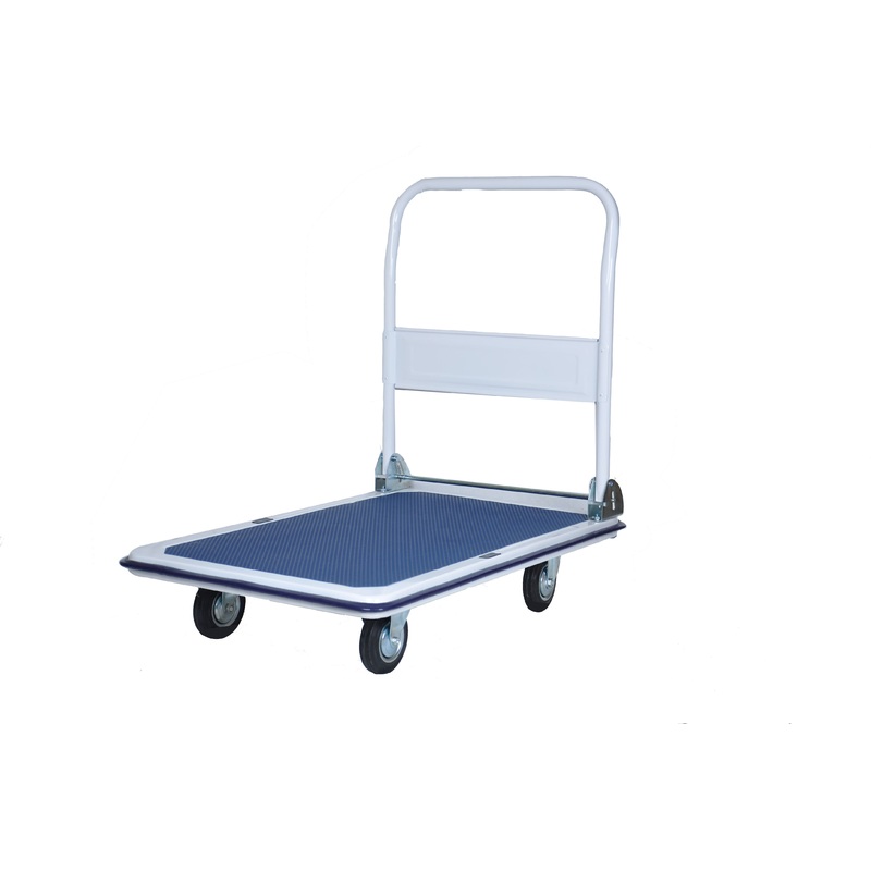 Grip 52005 300kg 590x870mm Foldable Industrial Steel Platform Hand Trolley