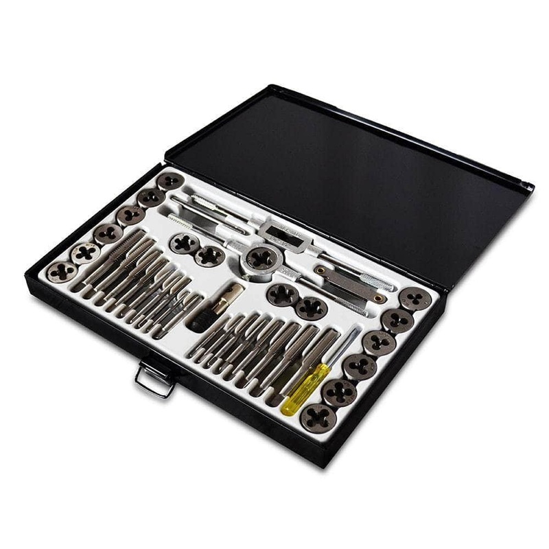 Grip 53260 40 Piece Metric Tungsten Steel Tap & Die Set