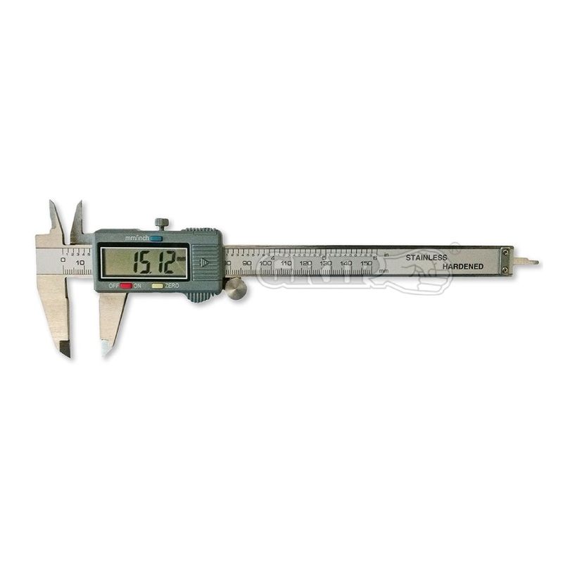 Pittsburgh 59020 150mm (6) Metric Stainless Steel Digital Vernier Calliper