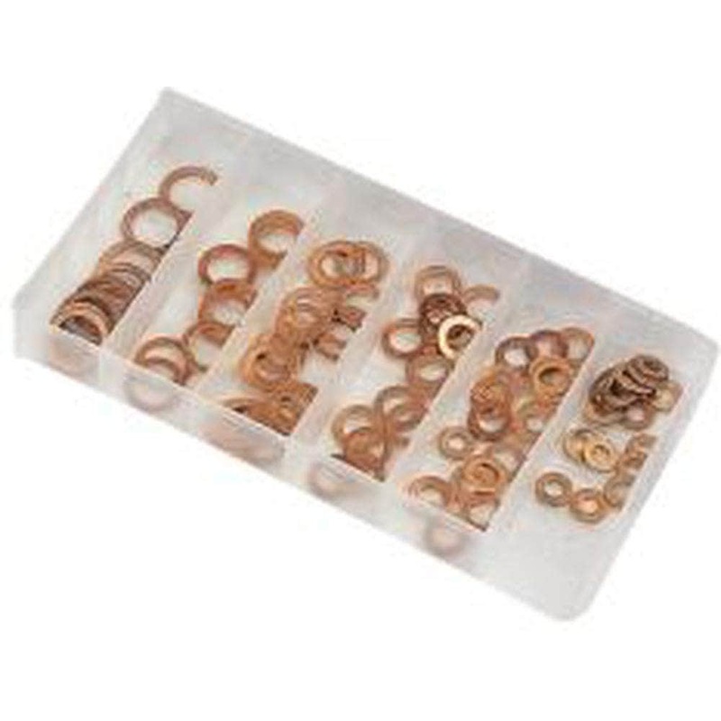 Pittsburgh P43133 240 Piece Brash Washer Assortment Set