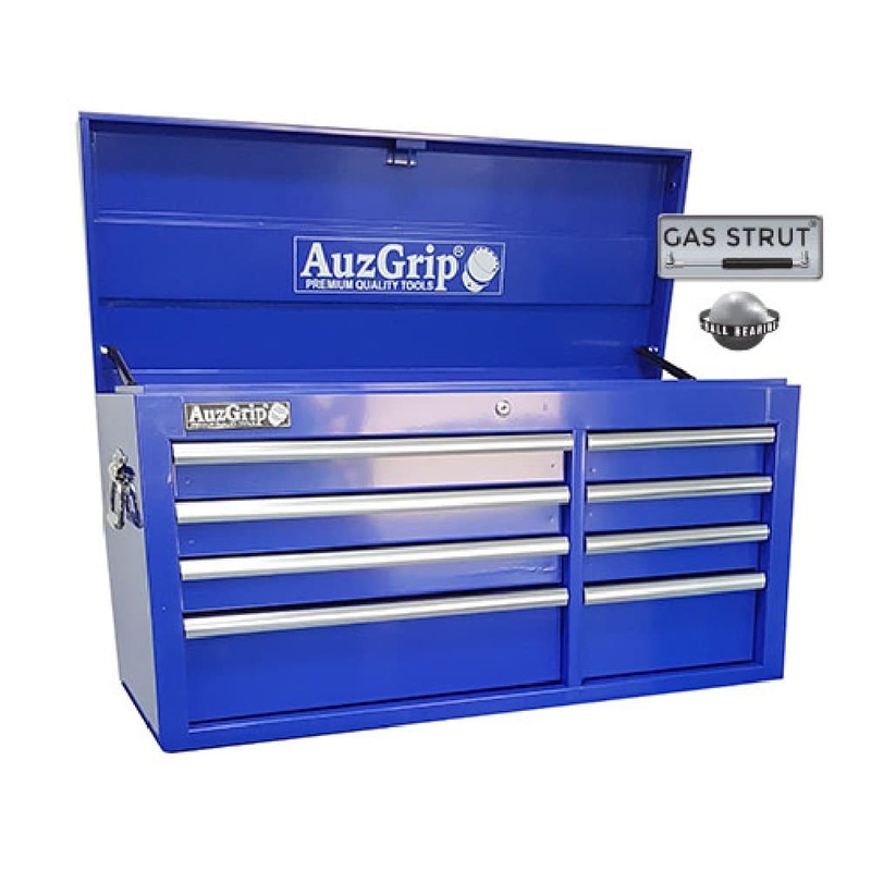 AuzGrip A00026 1051x412x553mm Blue 8 Drawer Tool Chest Cabinet