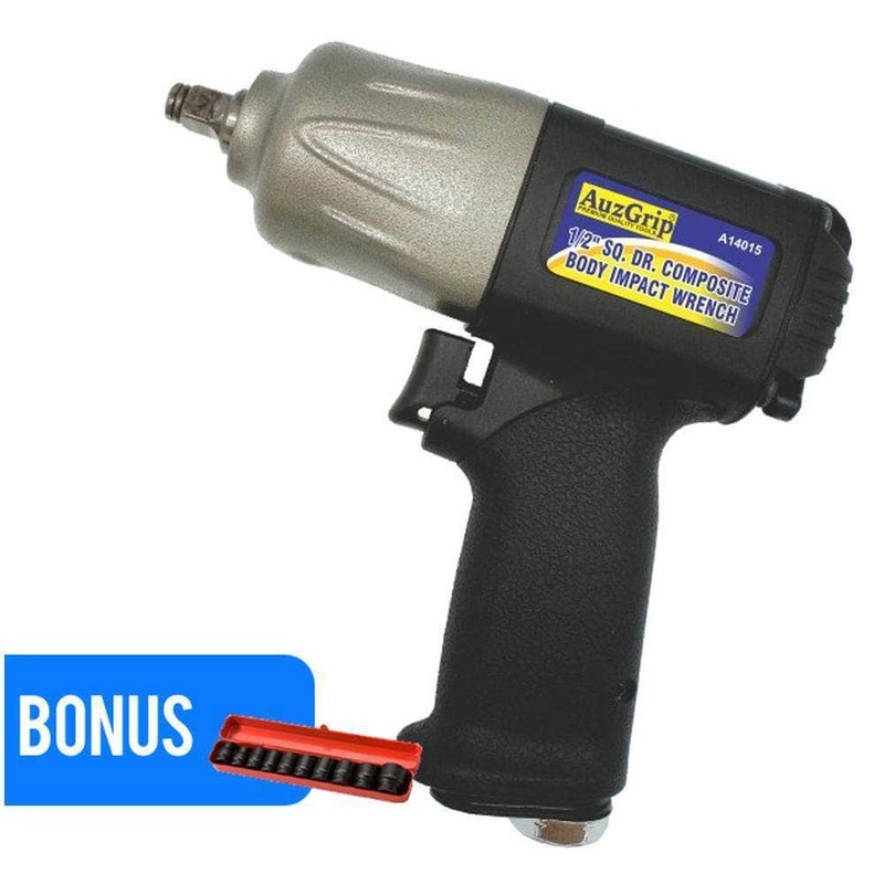 AuzGrip A14015 1750Nm 1/2” Square Drive Composite Body Air Impact Wrench