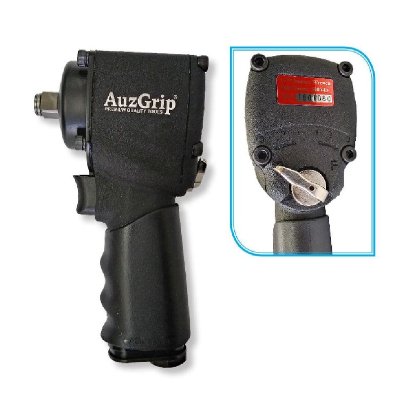 AuzGrip A14021 678Nm 1/2 Square Drive Mini Air Impact Wrench