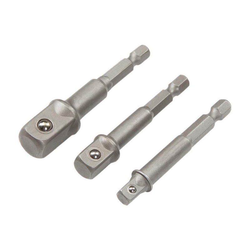 Grip 67180 3 Piece 1/4 Drive Power Extension Bar Set