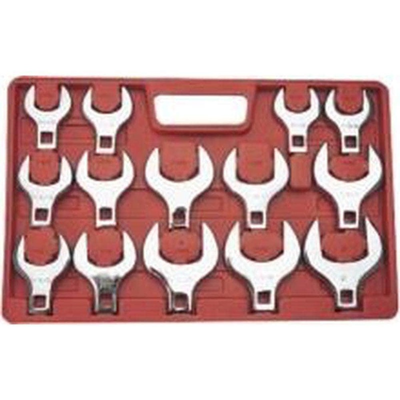 Grip 90150 14 Piece SAE 1/2 Square Drive Jumbo Crowfoot Spanner Set