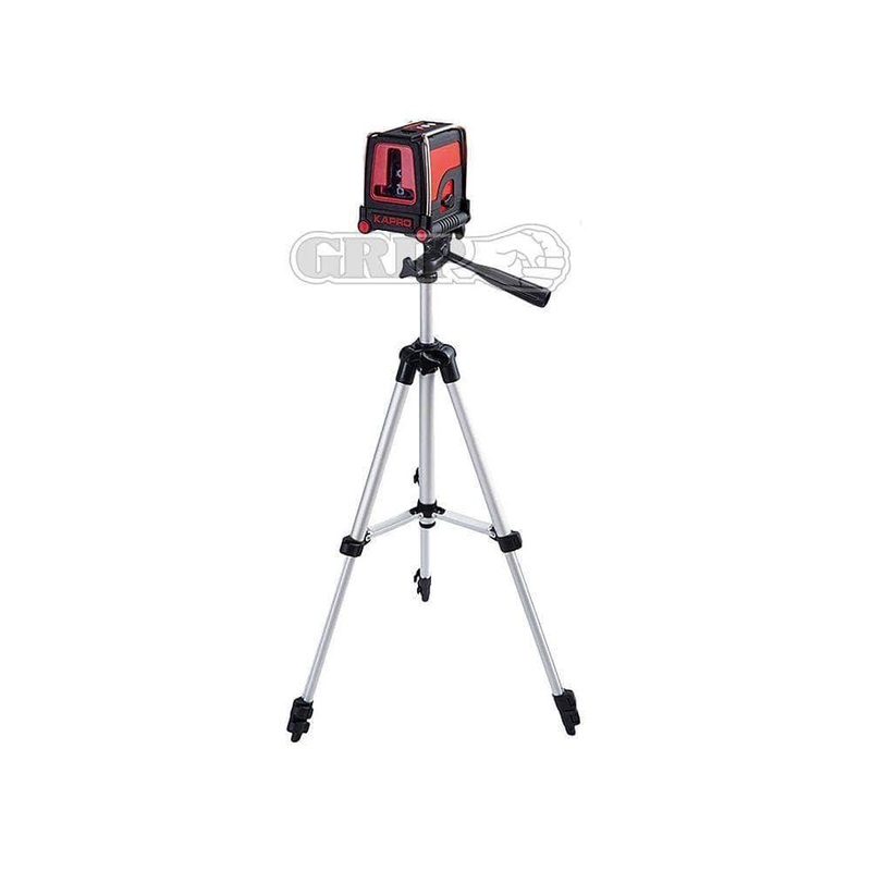 Kapro 872-10 Self Levelling Red Beam Cross Line Laser Level with Tripod