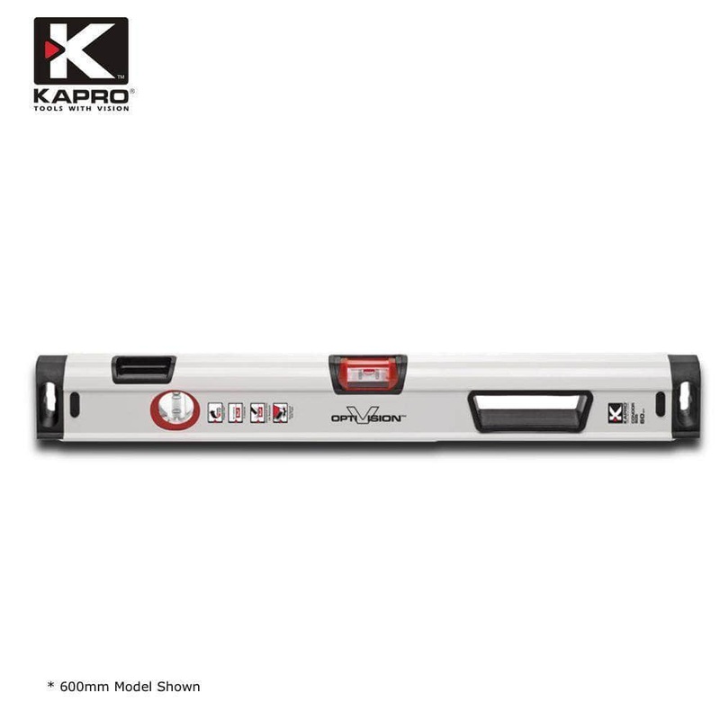 Kapro 905-40P60 600mm (60cm) OPTIVISION Red Condor Professional Box Level