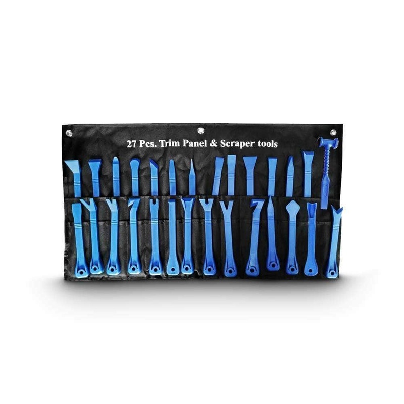 AuzGrip A22020 27 Piece Professional Automotive Trim & Scraper Set