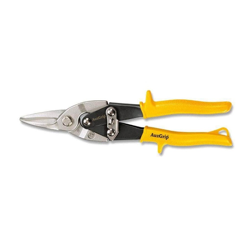 AuzGrip A26002 250mm Straight Cut Aviation Tin Snips