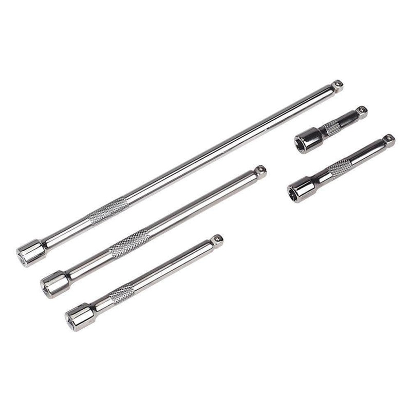 AuzGrip A67005 5 Piece 1/4 Square Drive Wobble Extension Bar Set