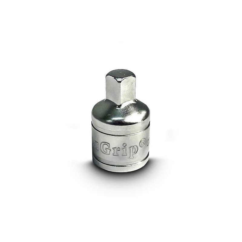 AuzGrip A68041 3/8F to 1/4M Square Drive Chrome Socket Adaptor