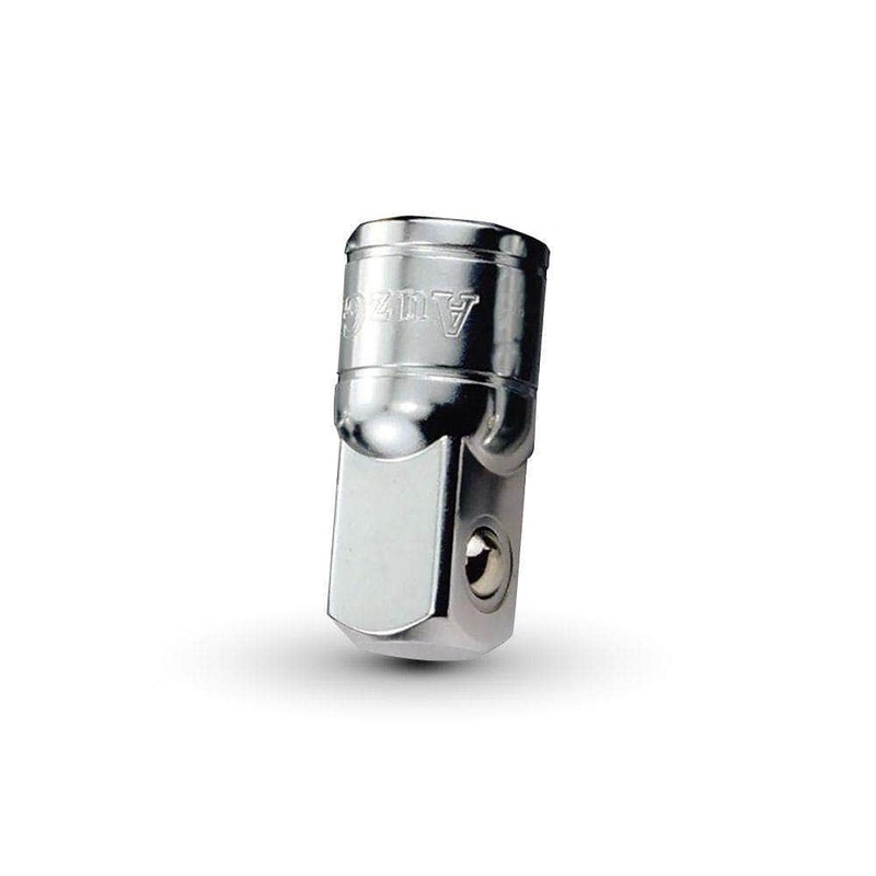 AuzGrip A68043 1/2F to 3/8M Square Drive Chrome Socket Adaptor