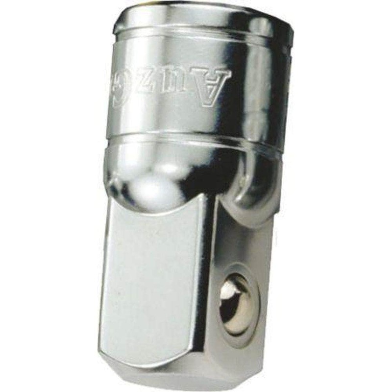 AuzGrip A68044 3/8F to 1/2M Square Drive Chrome Socket Adaptor