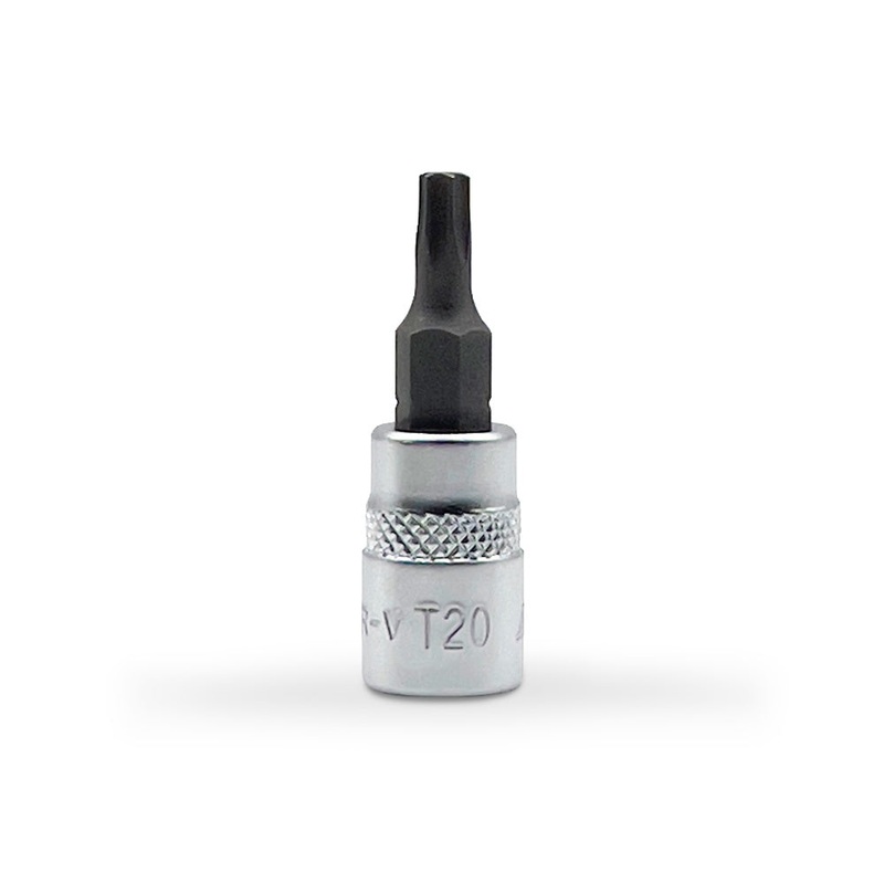 AuzGrip A71187 T20 1/4 Square Drive Torx Bit Socket