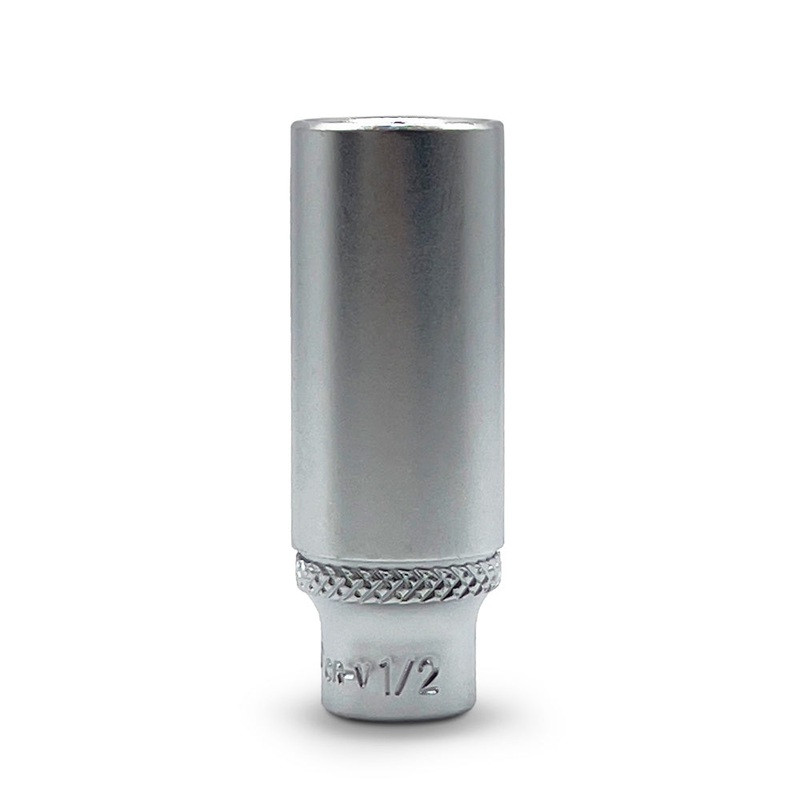 AuzGrip A75378 1/2 12 Point 1/4 Square Drive Deep Socket