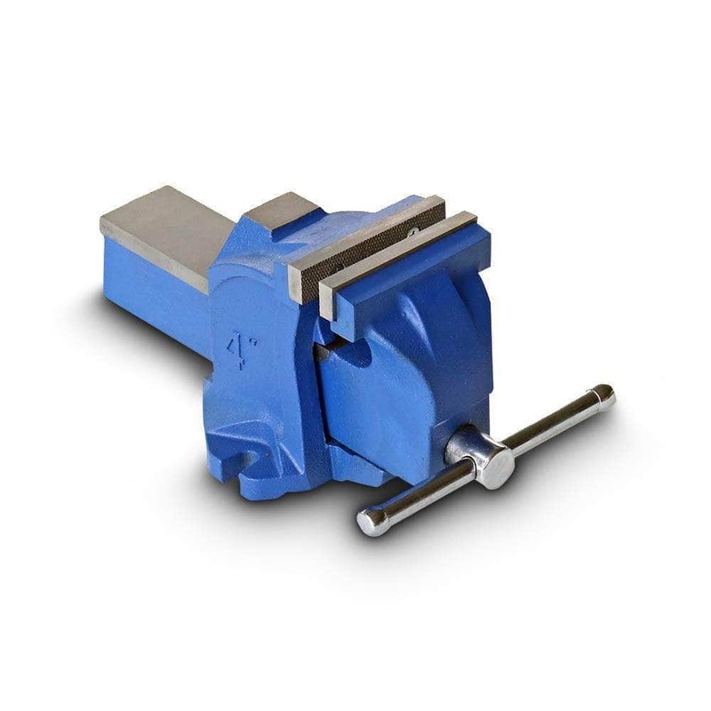 AuzGrip A83036 125mm Fixed Base Steel Bench Vice