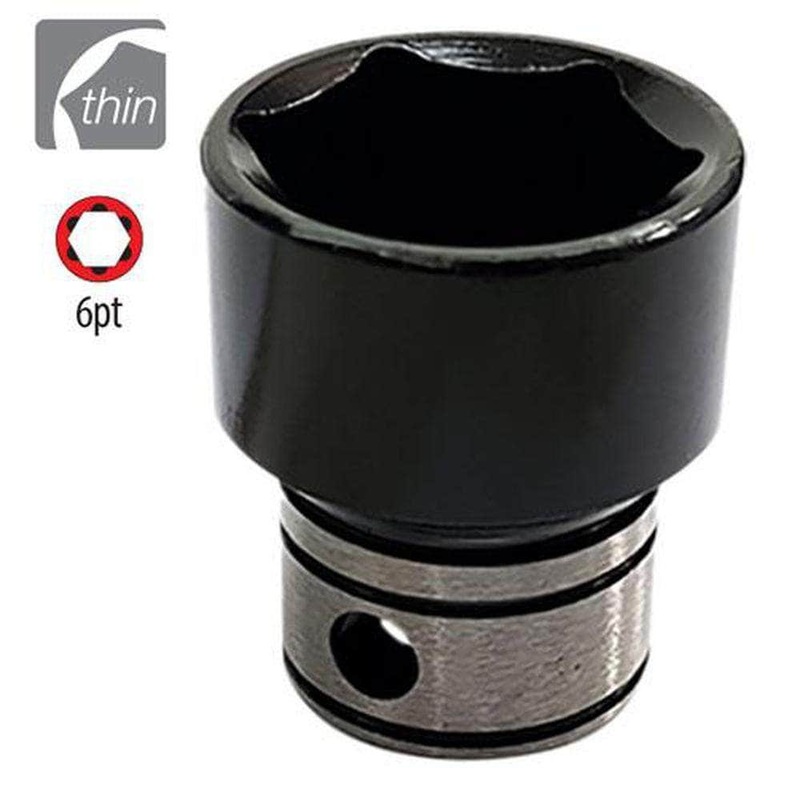 AuzGrip A84210 4mm 6 Point 1/4” Square Drive Thin Wall Impact Socket