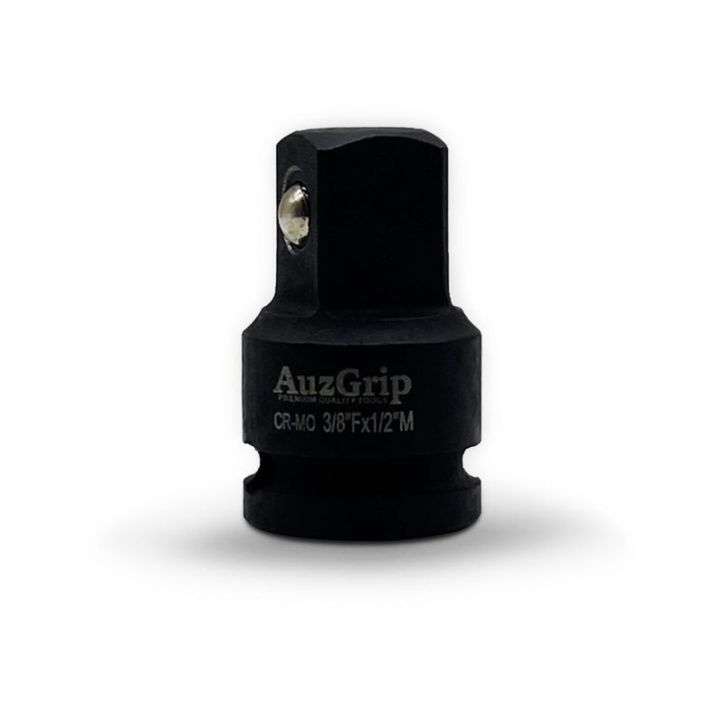 AuzGrip A84353 3/8”F to 1/2M Square Drive Impact Socket Adaptor