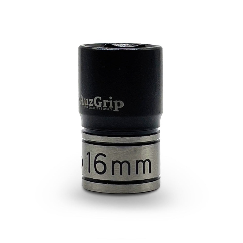 AuzGrip A84516 16mm 6 Point 1/2” Square Drive Thin Wall Impact Socket