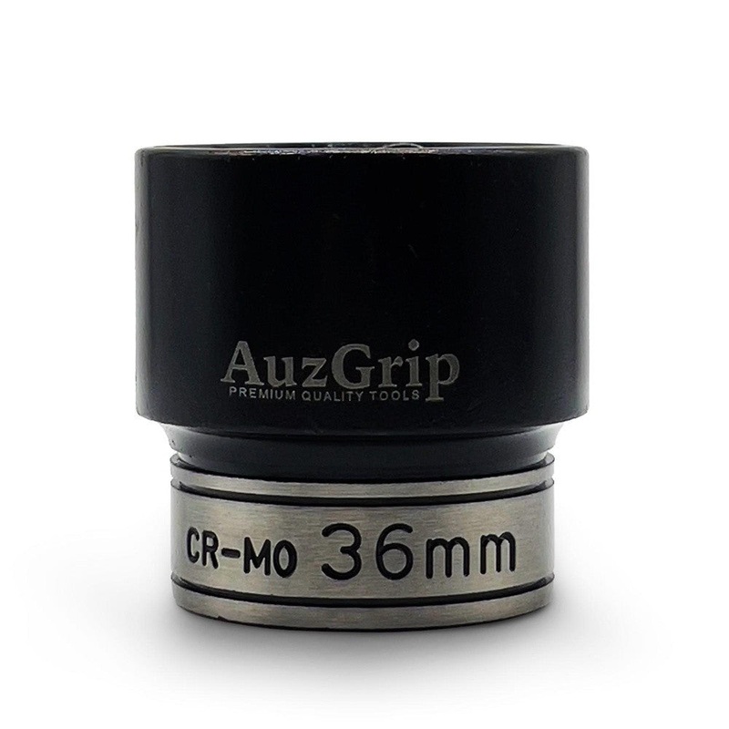 AuzGrip A84536 36mm 6 Point 1/2” Square Drive Thin Wall Impact Socket