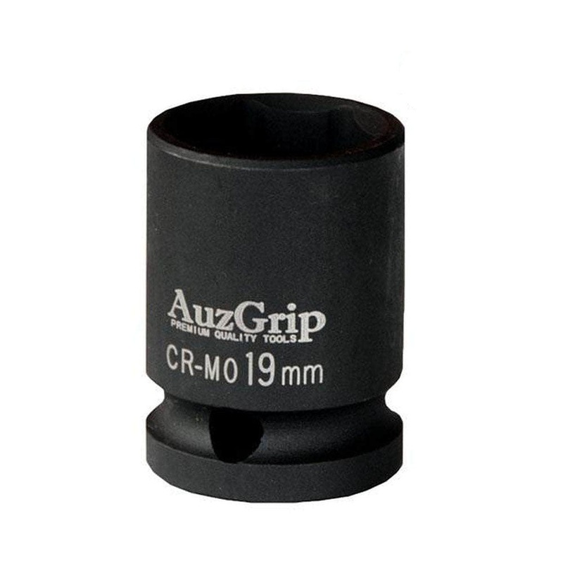 AuzGrip A84637 25mm 6 Point 1/2 Square Drive Impact Socket