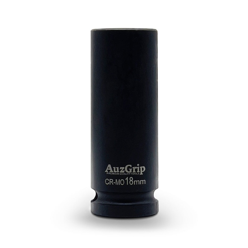 AuzGrip A84711 18mm 6 Point 1/2 Square Drive Deep Impact Socket