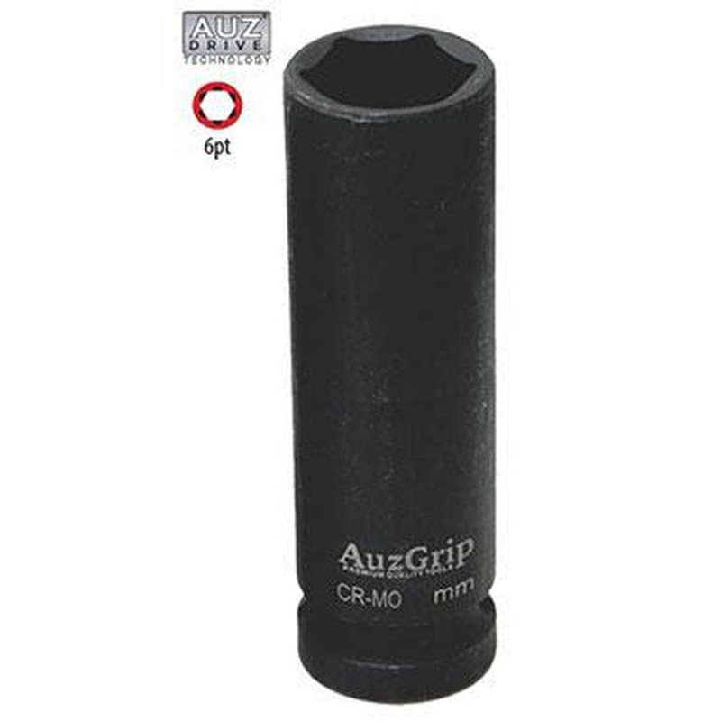 AuzGrip A84713 20mm 6 Point 1/2 Square Drive Deep Impact Socket