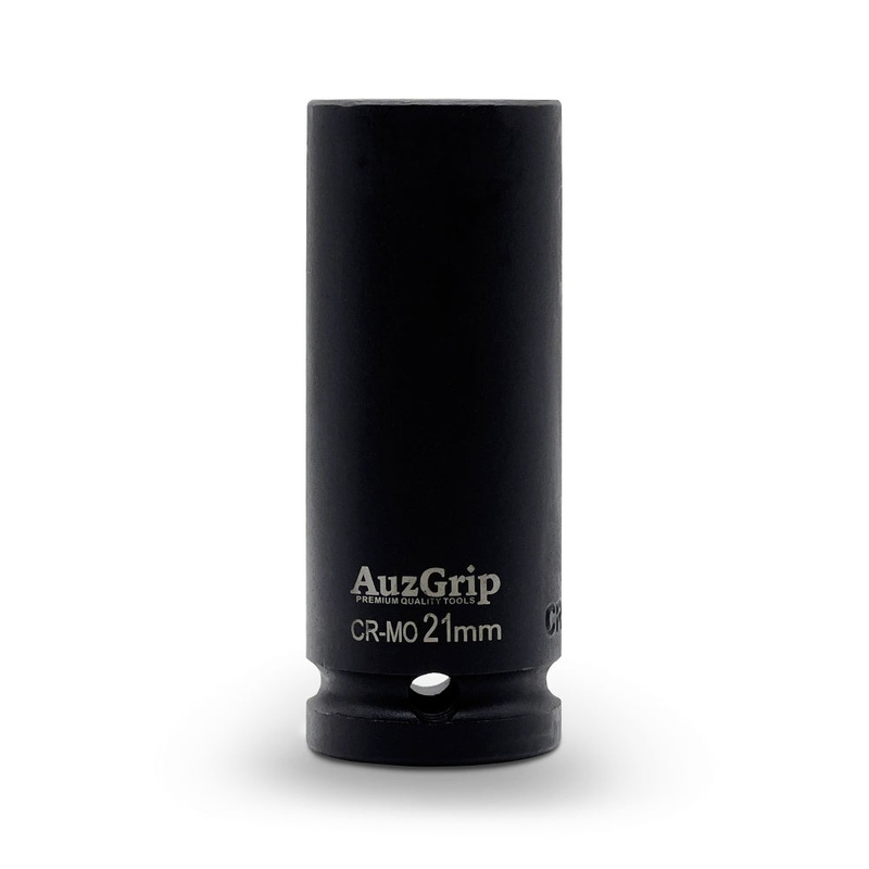 AuzGrip A84714 21mm 6 Point 1/2 Square Drive Deep Impact Socket
