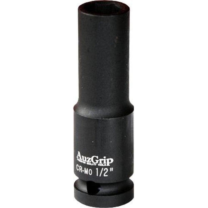 AuzGrip A84718 25mm 6 Point 1/2 Square Drive Deep Impact Socket