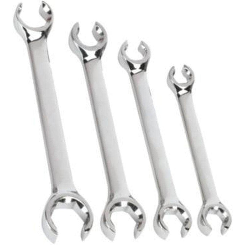 AuzGrip A91201 4 Piece SAE Flare Nut Spanner Set