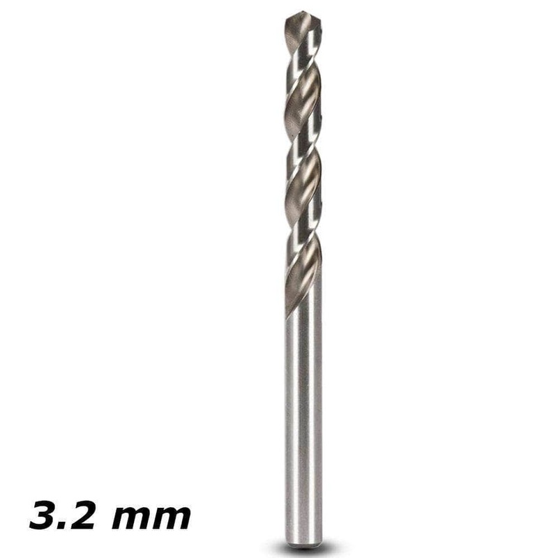 Insize IN0070 3.2mm Heavy Duty HSS M2 Drill Bit