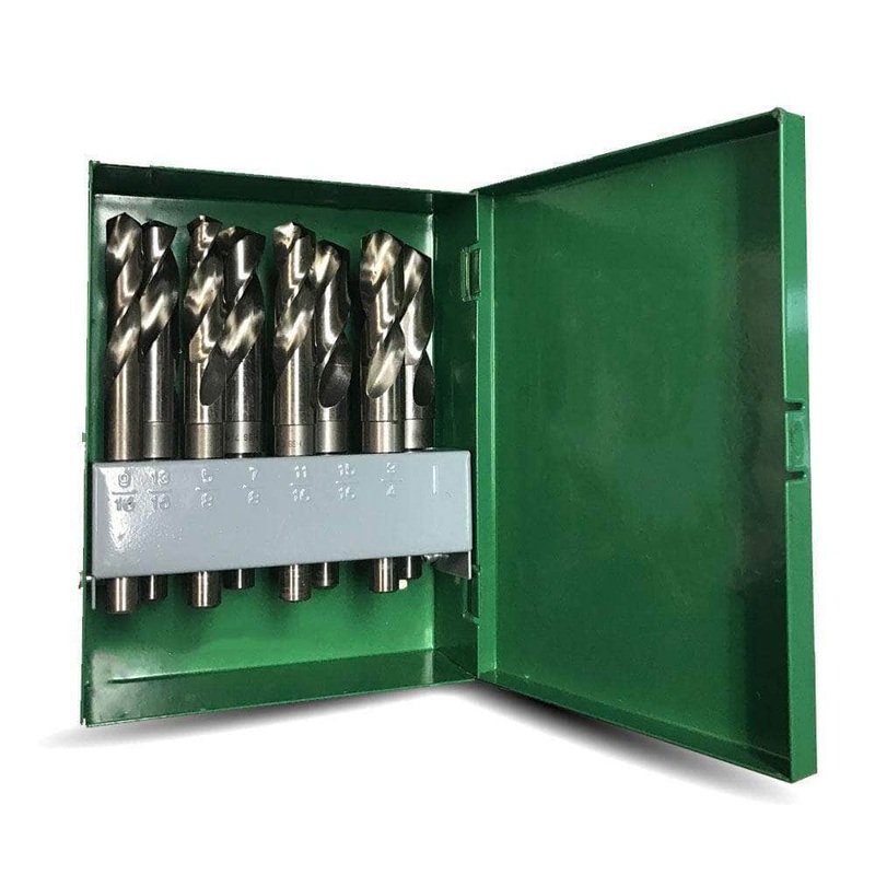 Insize IN0103 8 Piece AF HSS M2 Reduced Shank Drill Bit Set