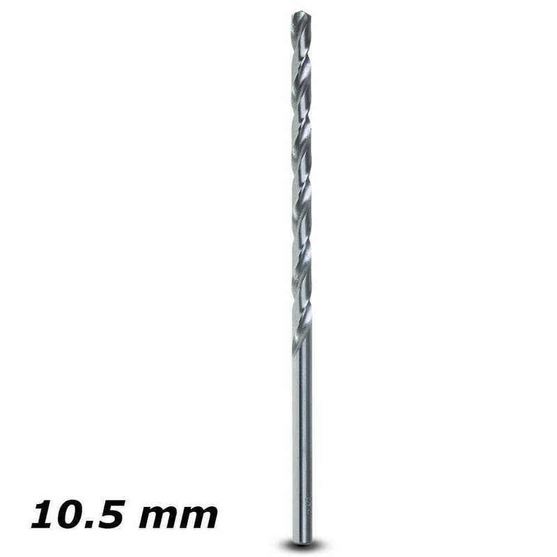 Insize IN0419 10.5mm HSS M2 Long Series Drill Bit