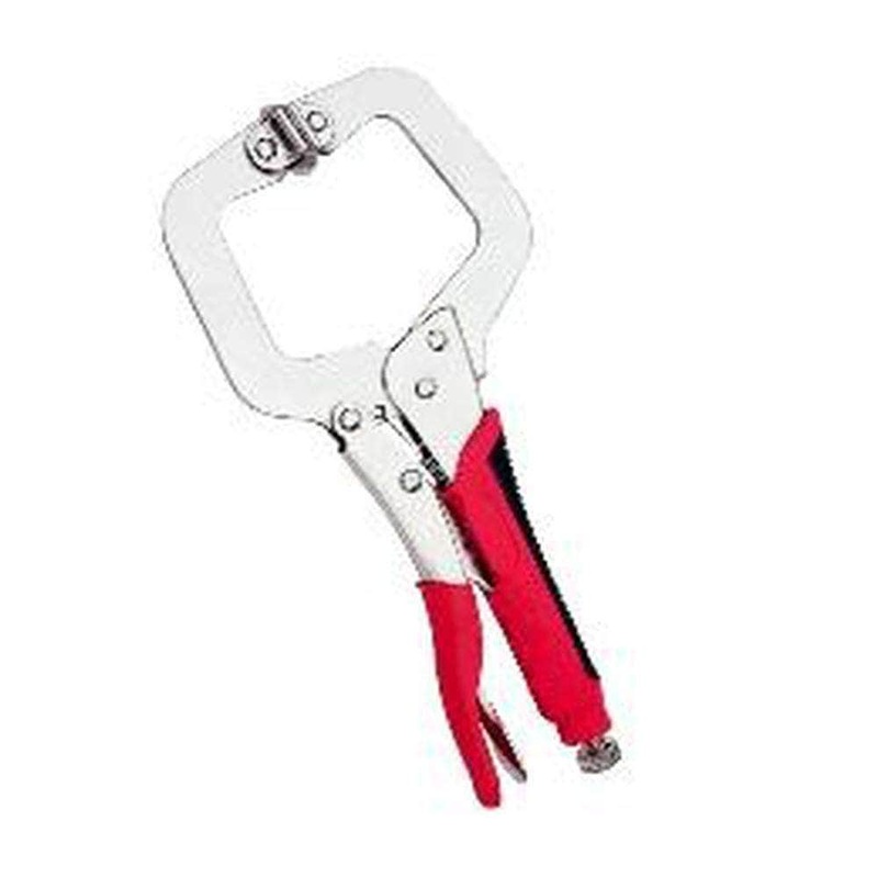 Grip 31156 150mm Swivel Pad Locking C-Clamp Pliers