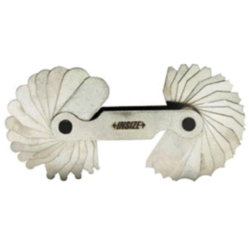 Insize IN4801-17 1mm-7mm Radius Gauge