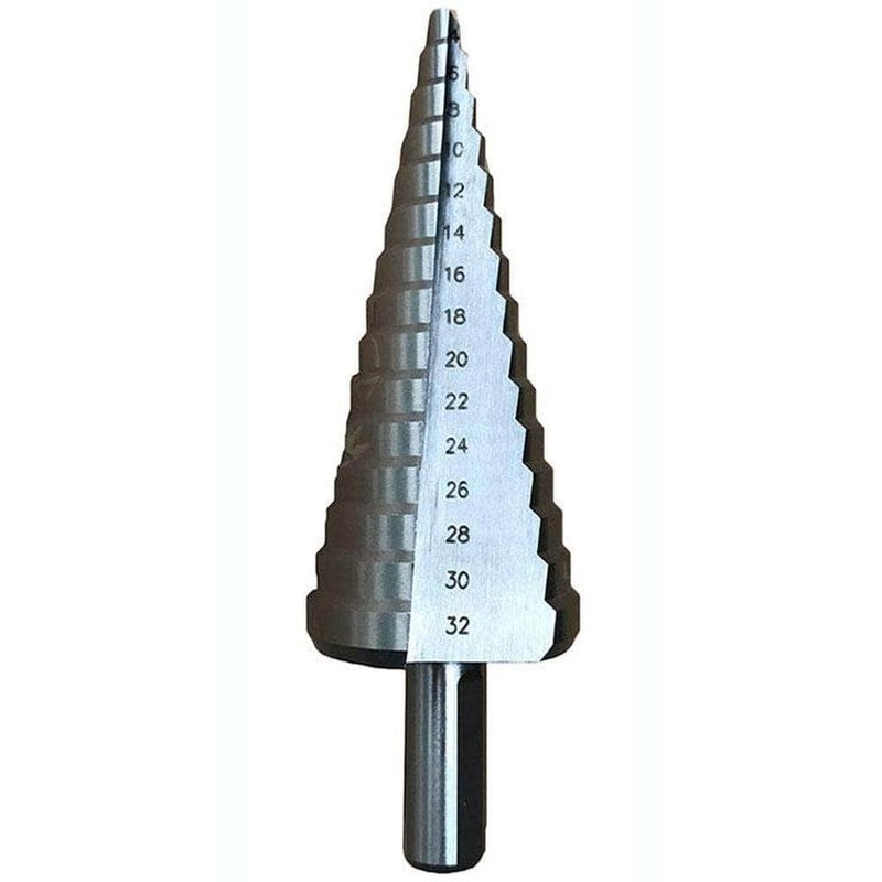 Insize INSD4-32 4-32mm HSS M2 Straight Flute Step Drill