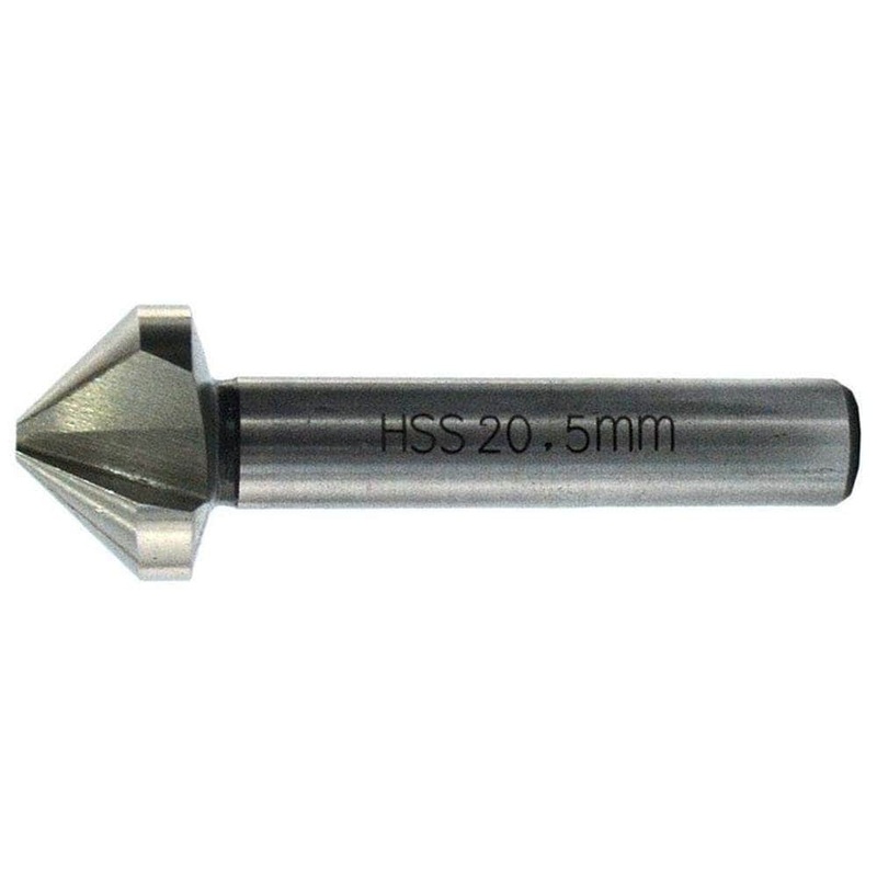 Insize INSTCS20 20.5mm 3 Flute HSS M2 Countersink